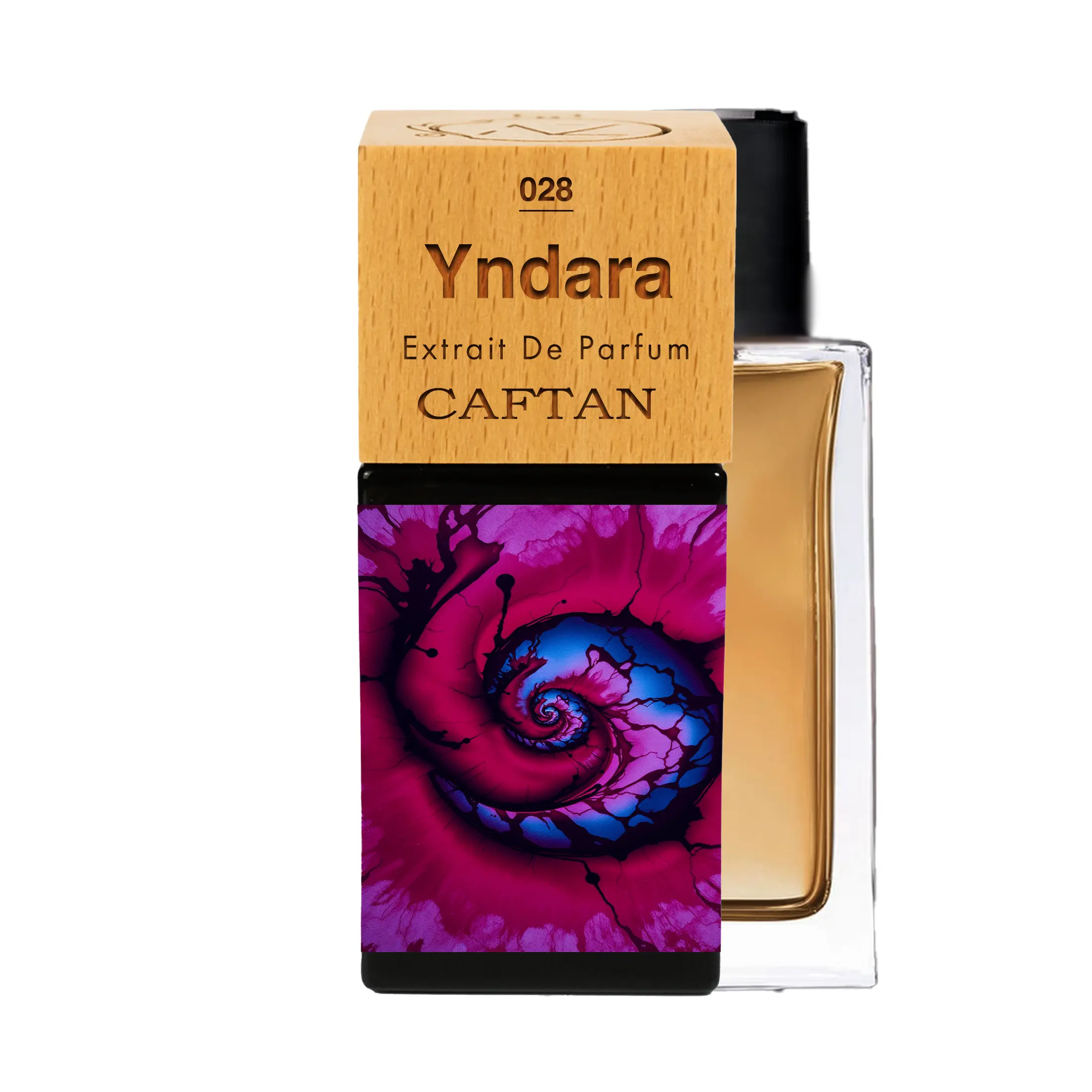 Yndara N°28 | Pink Pepper, Tangerine and Bergamot; Benzoin, Olibanum and Styrax; Labdanum and Musk. Home fragrance