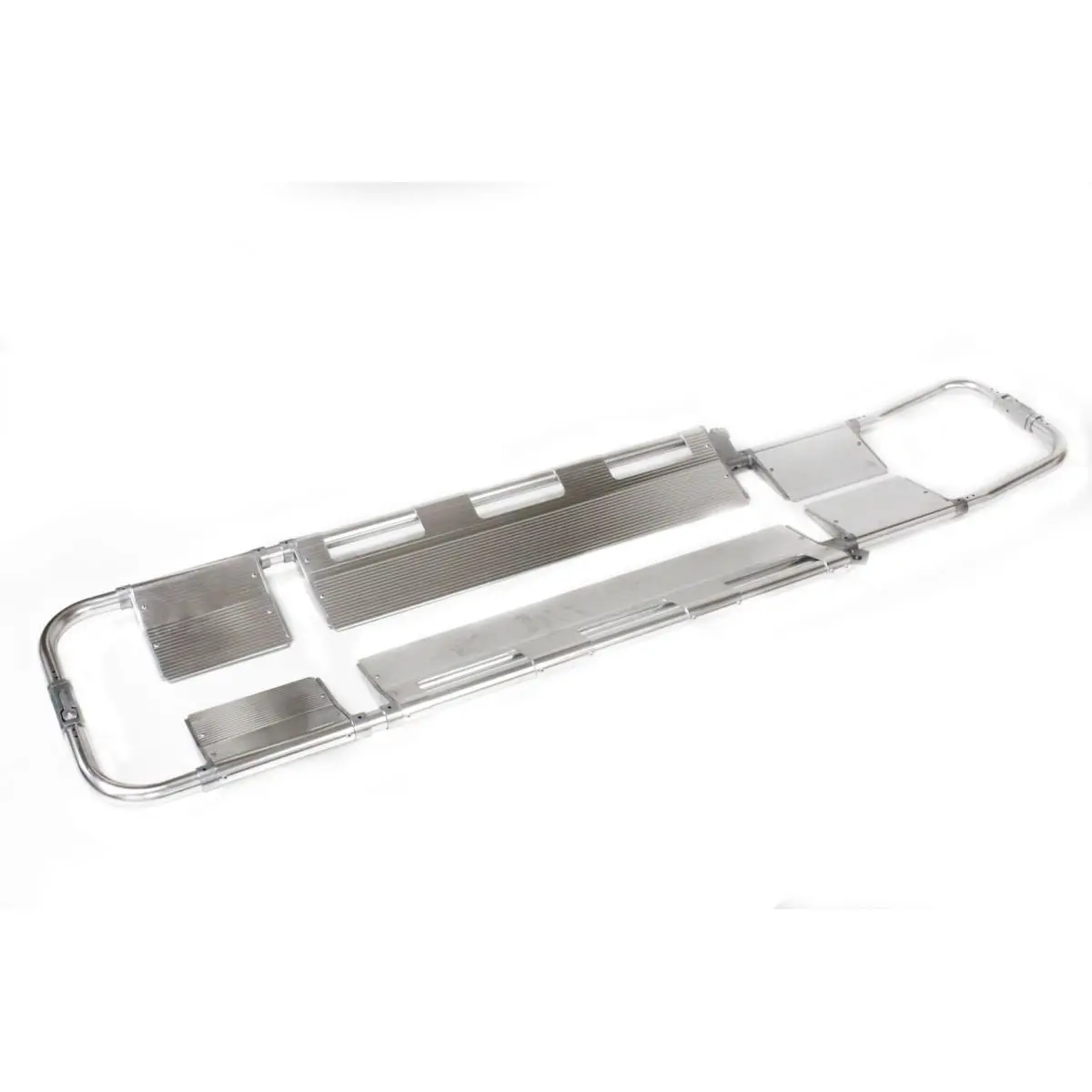 212 MAIN Aluminum Metal Scoop Stretcher for Small Animal Patient Transport, Lightweight, Adjustable Length, 20 lbs Capacity, Includes Patient Restraints, Enhances Cervical Safety, Decreases Cervical Spine Movement, Reduces Injury Risk