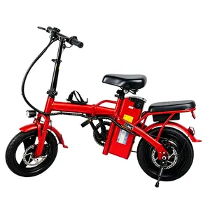 S6 Electric Bicycle | 400W Motor | Long Battery Life | 48V 15Ah Foldable Bike Seat Dual ic elect ebike built-in e-bike