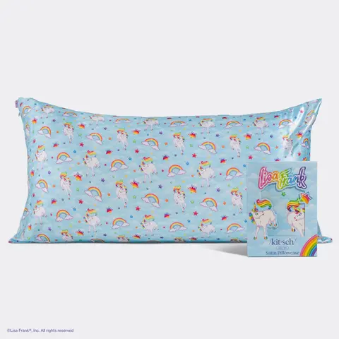 Lisa Frank x Kitsch Satin Pillowcase in Markie™ - King
