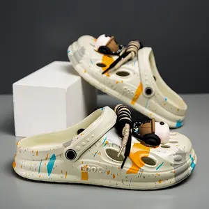 [Women's Fashion Slippers] Trendy Women's Summer Beach Shoes |   Slip-On Sandals, Versatile Half-Slippers