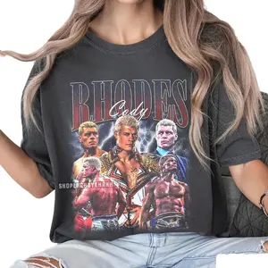 Cody Rhodes Vintage Bootleg Shirt, Wrestling Shirt, Gift for fan