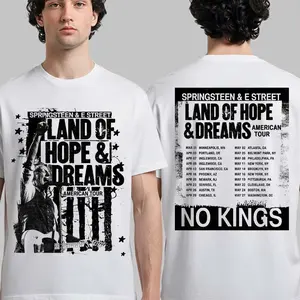 E Street Band Land Of Hope And Dreams American Tour 2026 T-Shirt