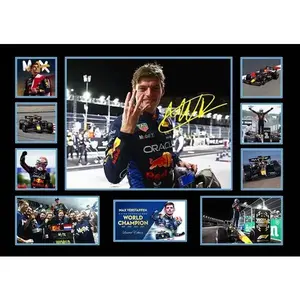 MAX VERSTAPPEN 2024 FORMULA 1 F1 WORLD CHAMPION Poster Print Unframed MEMORABILIA