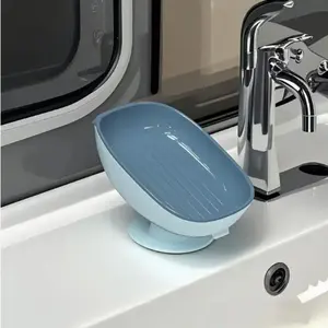 Soap Dish, 1 Count Adjustable Soap Bar Holder, Soap Bar Draining Dish, Soap Bar Holder for Bathroom Kitchen Dormitory Hotel, Soap Tray, Soap Saver