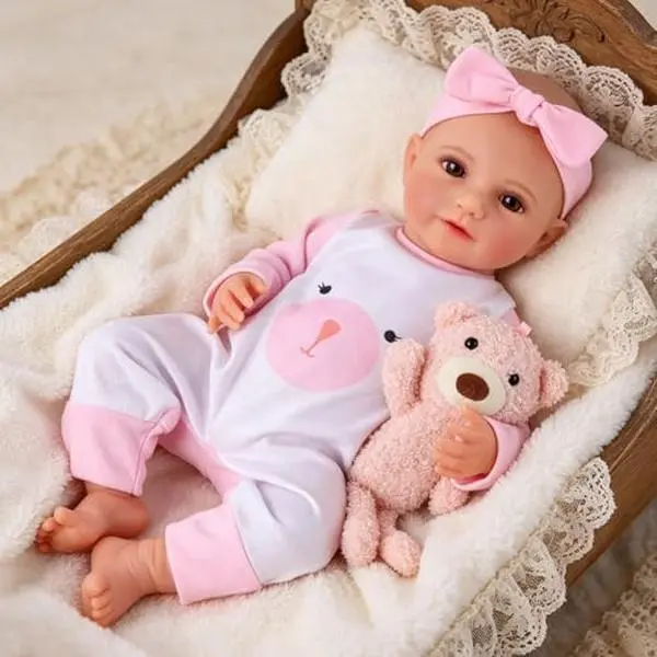 BABESIDE 20” Reborn Baby Dolls,Realistic Baby Doll for Kids 3+