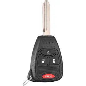 Key Fob Replacement Fits for Jeep Wrangler 2009 2010 2011 2012 2013 2014 2015 2016 2017 2018 Compass Patriot 2010-2017 Car Keyless Entry Remote OHT692713A