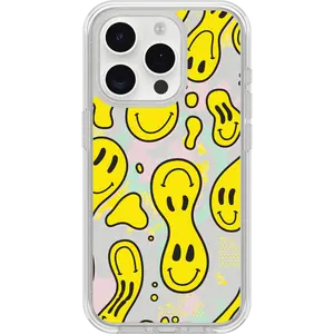 Smiley Face iPhone 15 Pro Case | OtterBox Symmetry Series