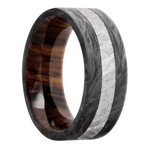 Forged Carbon Fiber + None Finish + Cocobolo