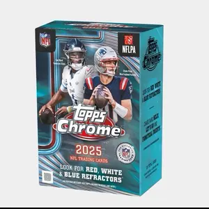 BREAK # 127 - PYT (2) 2025 Topps Chrome Blasters (2)  2025 Topps Chrome Hangers
