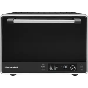 KitchenAid Dual Convection Countertop Oven with Air Fry & Temperature Probe | Black Matte