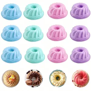 Reusable Silicone Muffin Cups, 12/36 Pack Cupcake Liners, Mini Bento Mold, Durable & Easy Clean Kitchen Tools, Baking Accessories