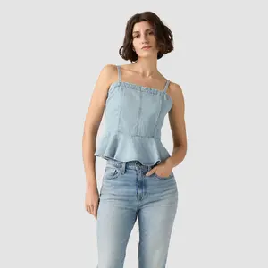 Levi's Women's Anderson Flounce Tank Top