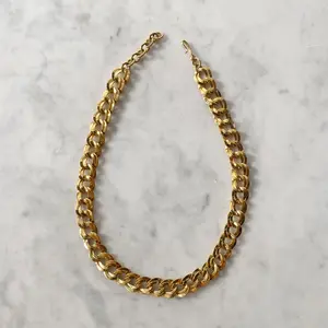 Vintage Chain Necklace with Hook Clasp