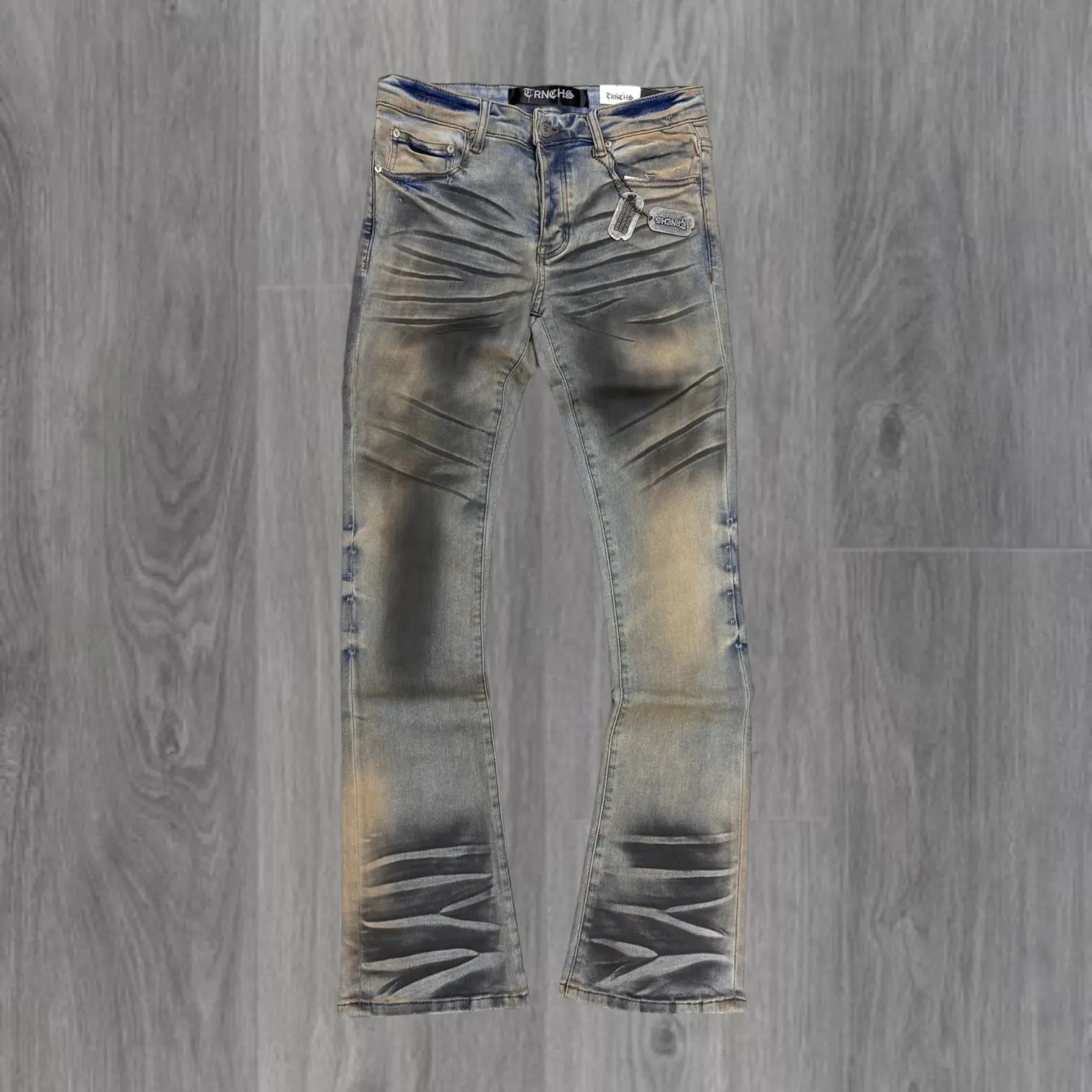 TRNCHS - FADED ORDER Stacked DENIM - LT.WSH- T71