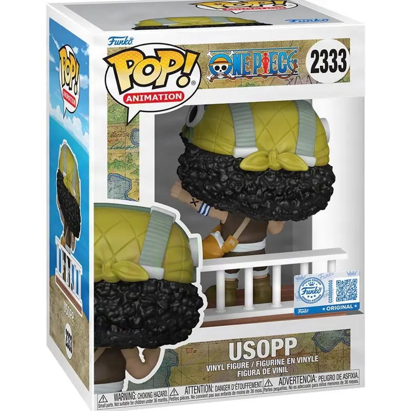 Anime Funko Pop! Usopp #2333 (One Piece) Anime Vinyl Figure Collectible