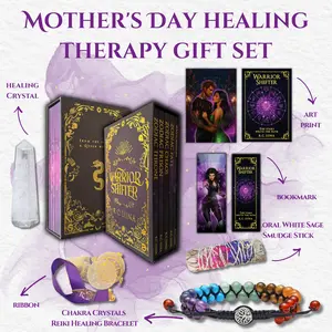Warrior Shifter Series Special Edition Collector’s Box Set Featuring Latina Heroine Ancestral Magic Mythic Lore Limited to 250 Units Worldwide with Textured Foil Slipcase Sprayed Edges and Exclusive Zodiac Art