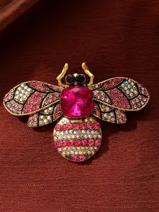 Cute Bee Brooch, Unisex Outerwear Accessory, Versatile Decoration with Animal Pattern for Men and Women, Stylish and Fun Pin to Add a Playful Element for All Seasons