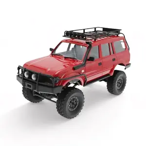 1/16 Scale 4x4 RC Rock Crawler, 2 Interchangeable Body Styles Off Road Remote Control RC Truck, All Terrain RTR Hobby RC Car with 260 Motor, Upgraded Chassis, Proportional 2.4GHz Control, Remote Control Vehicle for Boys and Girls Toys
