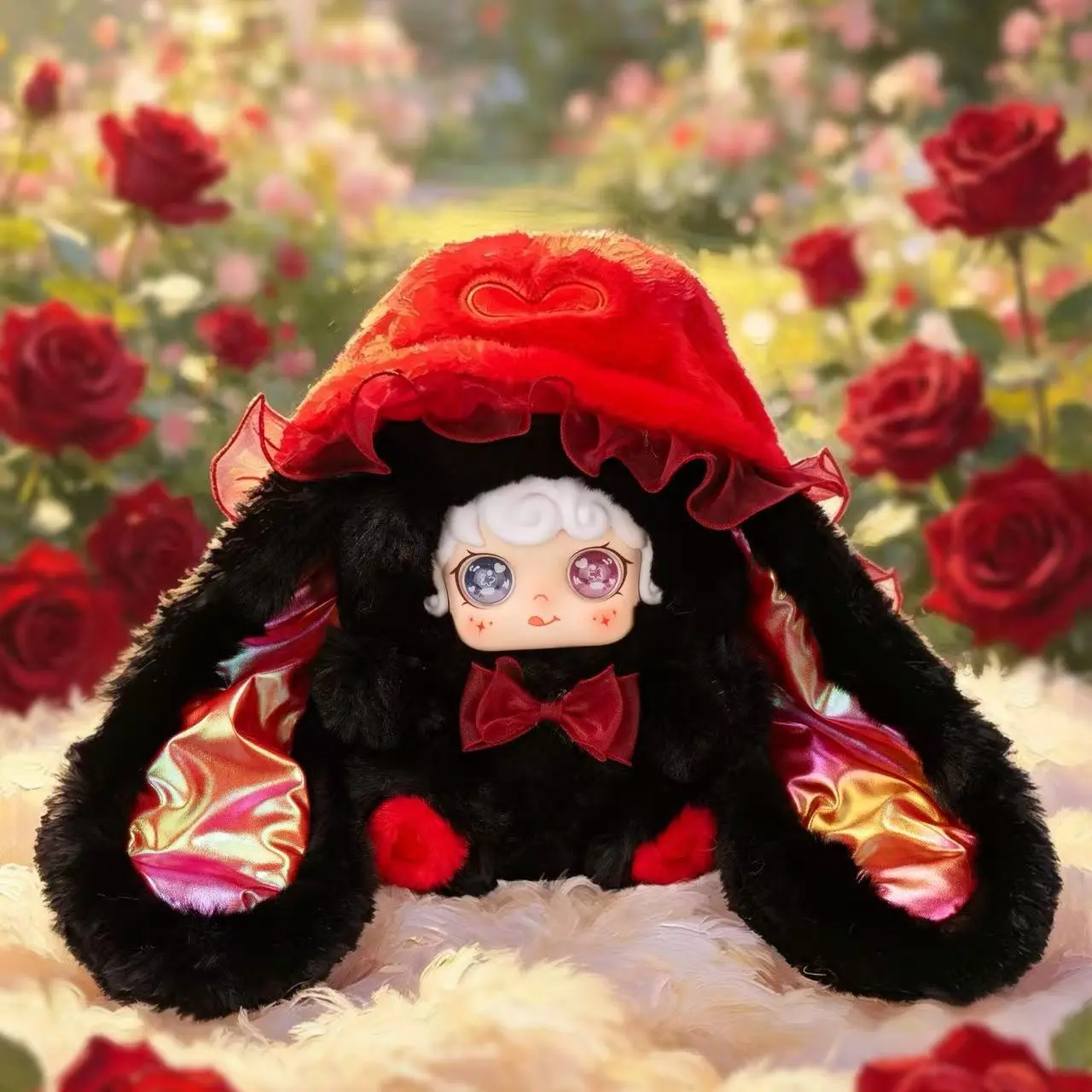 [DD] Yoou Jellyfish Hat 600% Soft Plush Collectible Mystery Boxes, Uv Light Color-Changing Hair Toy, 32 Pieces Per Box, 32:1 Hidden Style Probability, Suitable For All Ages Collecting