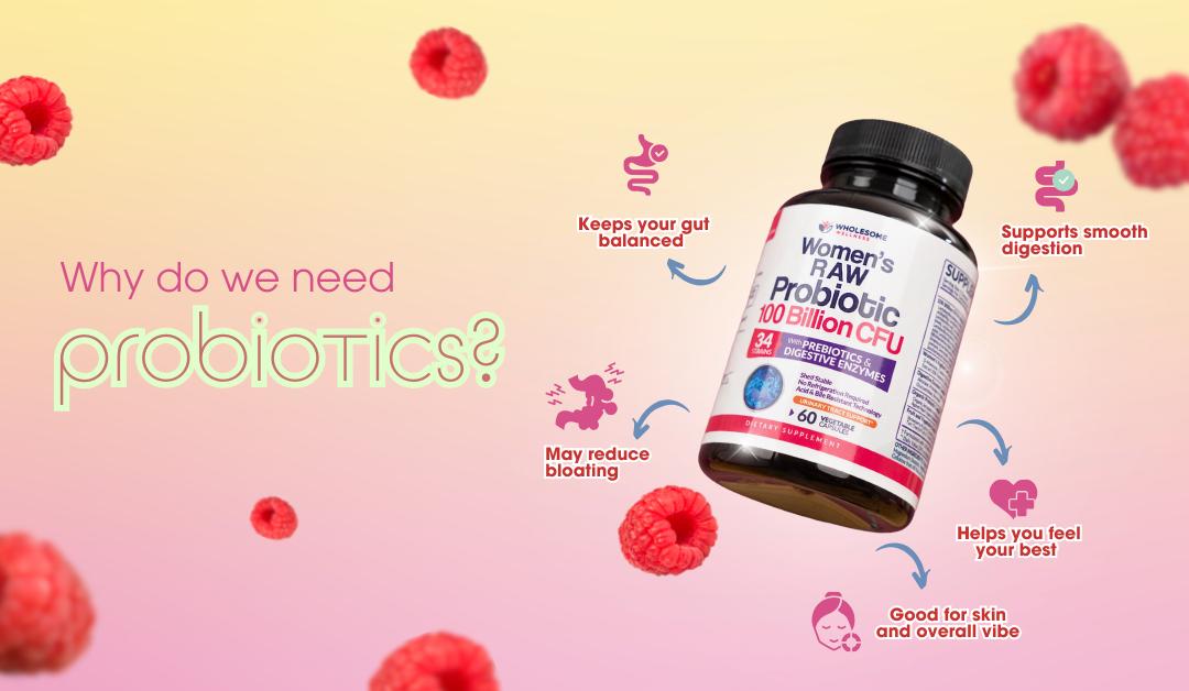 Dr. Formulated Raw Probiotics for Women 100 Billion CFUs with Prebiotics, Digestive Enzymes, Approved Women's Probiotic for Adults, Shelf Stable Probiotic Supplement Capsules