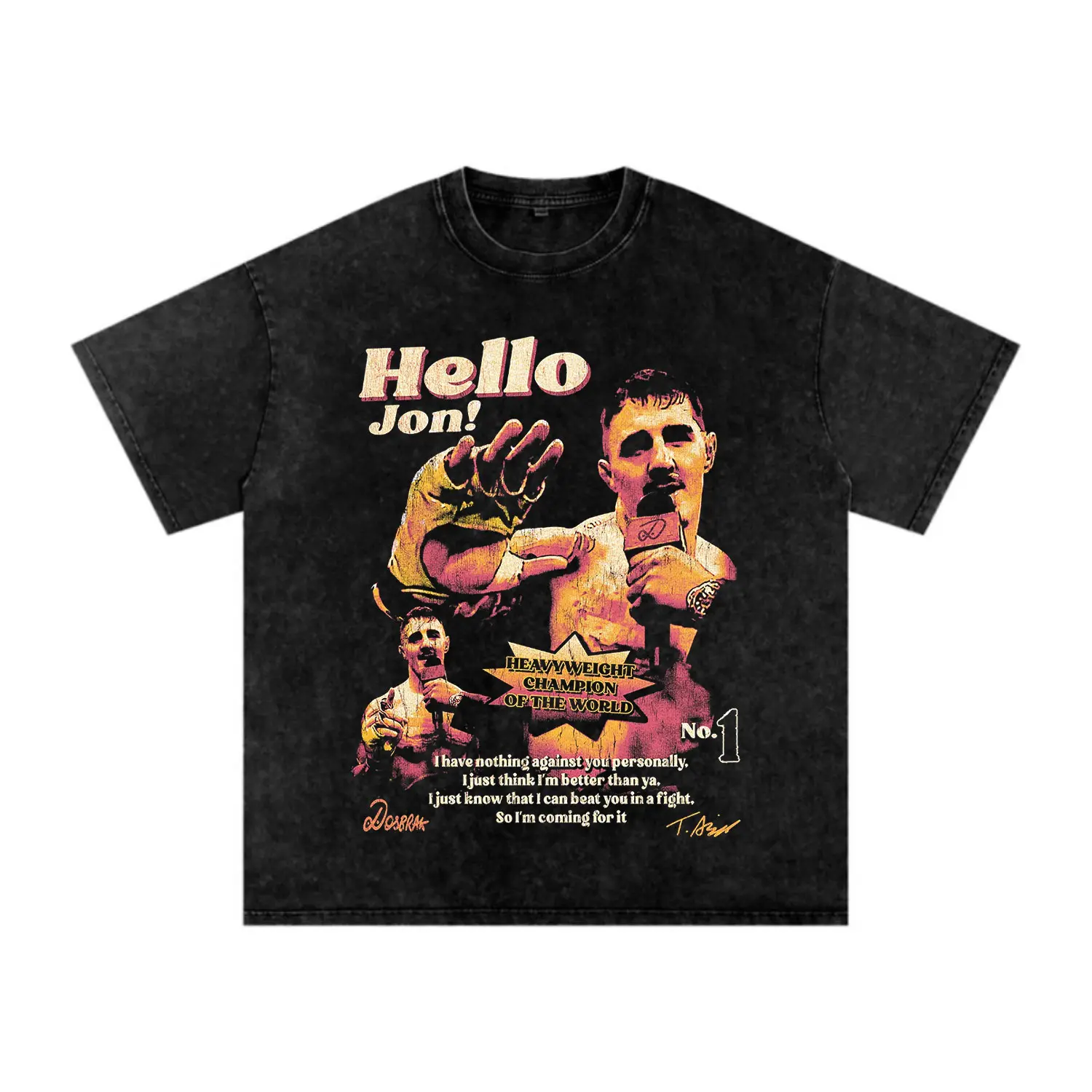 Tom Aspinall Shirt, Tom Aspinall UFC Tee, UFC Fighters Shirt, MMA Tee, Fight Night Apparel, Comfort Colors Shirt, Vintage Washed Tee