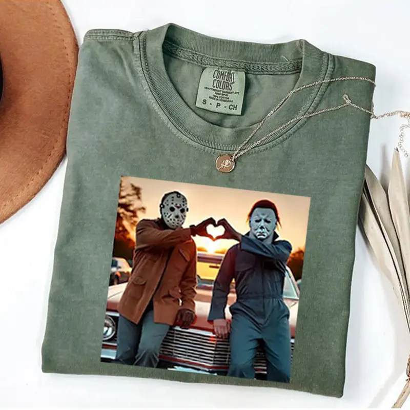 Comfort Colors 90s Horror Movie Shirt, Funny Halloween Shirt, Horror Movie Shirt, Funny Halloween Gifts, Unisex Tee
