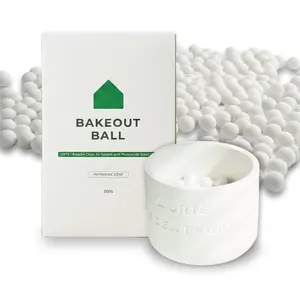 Odor Absorber Balls Forest Green and Scentpuri Odor Container Set