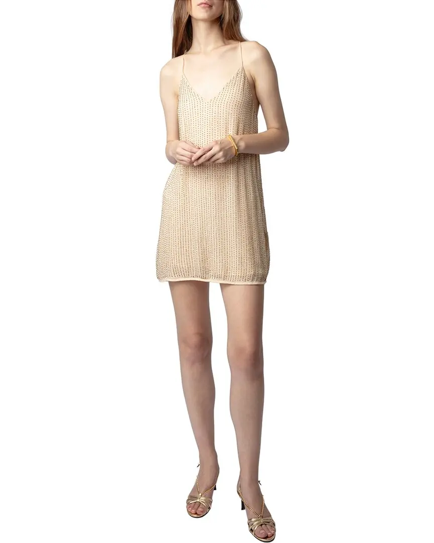 Zadig & Voltaire Caro Mousseline Brod Dress