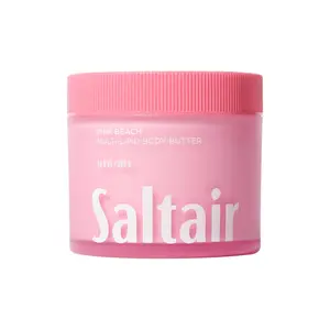 Saltair Multi-Lipid Body Butter – Hydrating 24-Hour Moisture – Body Cream for Soft Skin & Barrier Support – Ceramides, Coconut Oil & Shea Butter for Dry Skin Care – Pink Beach 10oz
