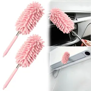 Trendy / Car Dust Brush, Reusable Vehicle Cleaning Tool, Ideal for Auto Maintenance & Detailing, Durable Design