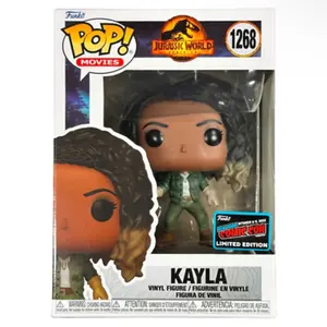 Funko Pop Kayla 1268 Jurassic World 2022 NYCC Official Convention Sticker Vinyl Figure