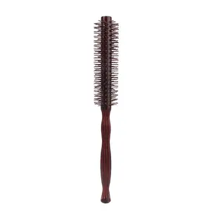 Small Round Brush for Short Hair, Mini Quiff Roller Rounded Combs for Styling