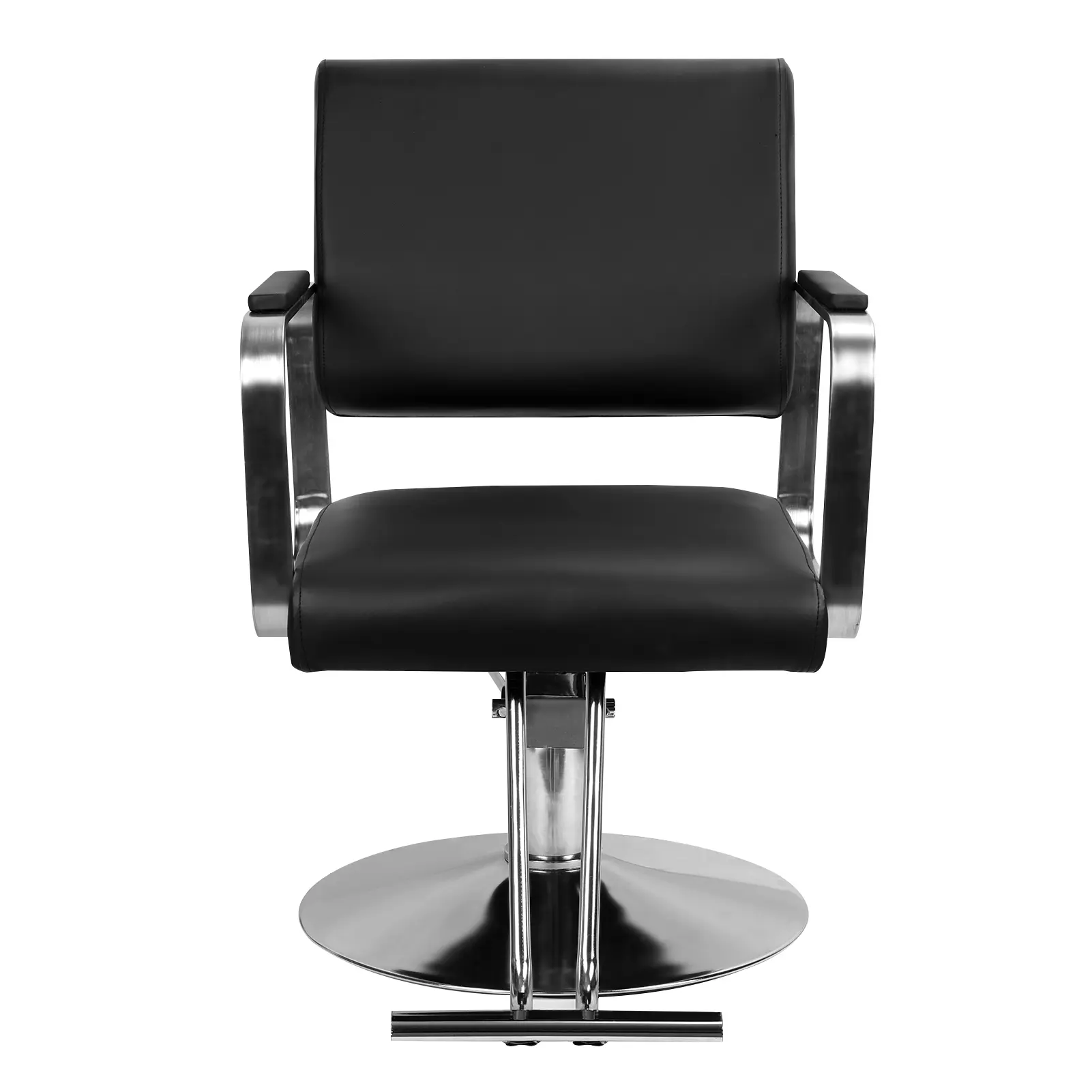 Professional Heavy-Duty Hydraulic Barber Chair for Hair Stylists - Height-Adjustable Commercial Salon Furniture, Shampoo Equipment