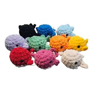 Crochet Mini Whale Amigurumi Plushie,  Cute Gift, Handmade crochet gift