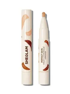 Perfect Skin High Coverage Concealer Liquid Concealer Brush Moisturizing Weightless All-Day Hydrate Concealer Hydrating Nourishing Flawless