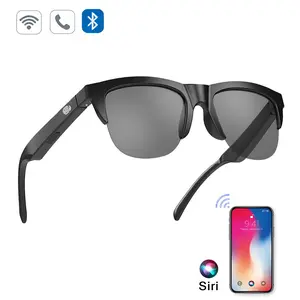 Smart Wireless Bluetooth Glasses - Touch Control with HiFi Sound, HD Lens, Microphone & Speakers | Multifunctional Outdoor UV Glasses & Voice Control