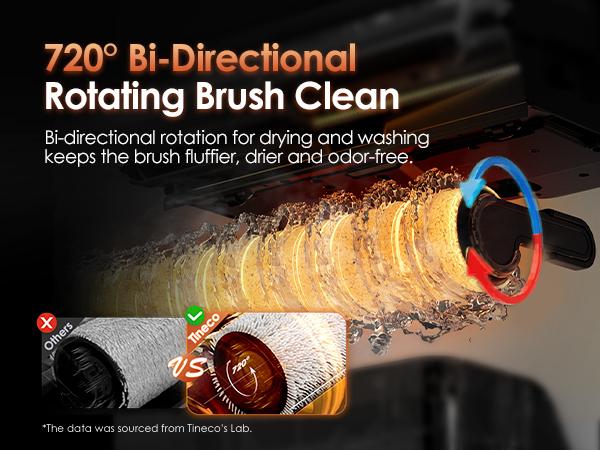 Tineco Floor ONE S9 Master Wet Dry Vacuum Cleaner, ThermoBlast Tech & Hot Water Vacuum Mop, 23kPa Suction, 65 Min Runtime, 185°F Flashdry, 3.9inch Ultra-Slim Stretch Mop