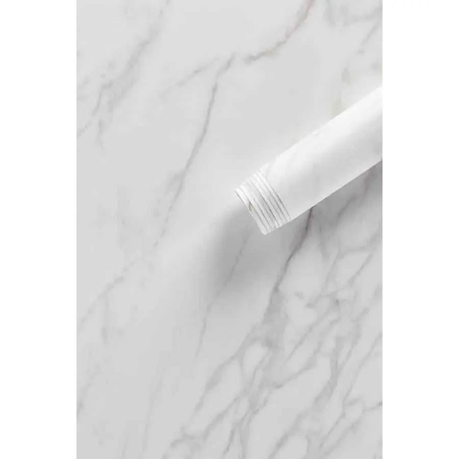 Instant Granite® in Honed White Marble - Premium Peel & Stick Countertop Covering