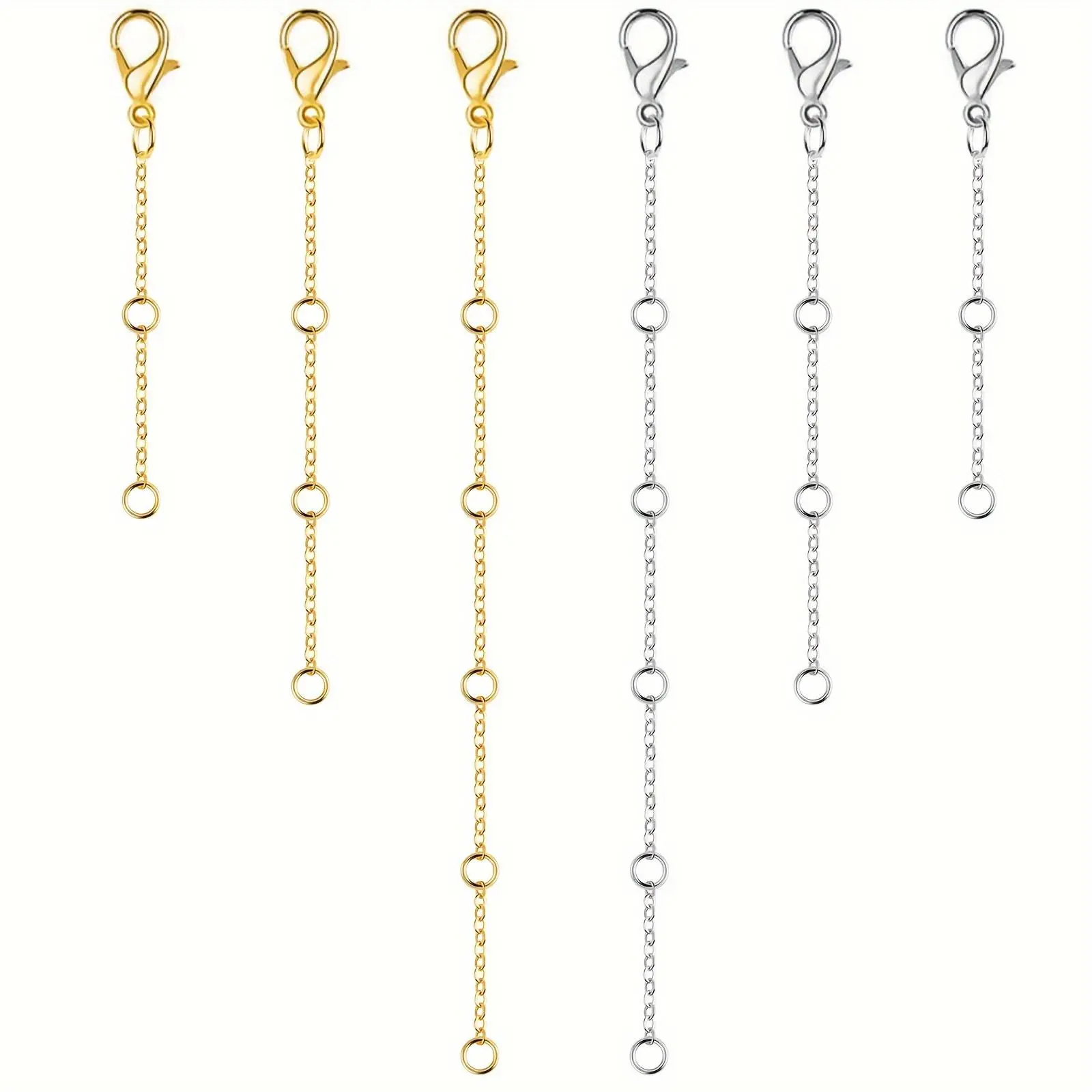 Necklace extension chain, bracelet ankle chain extension chain, jewelry-making use extension chain, Chain For Jewelry Making