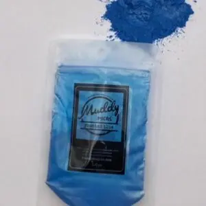 MuddySoapCo Yucatan Blue Mica 1oz Powder for Soap Making