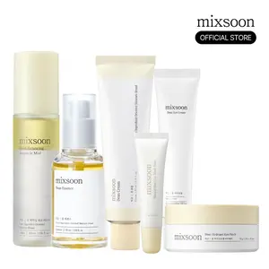 [mixsoon Official] Ultimate Bean Set I Bean essence + Bean cream + Bean Ampoule Balancing Mist + Bean Lip mask balm + Bean eye cream + Bean hydrogel eye patch