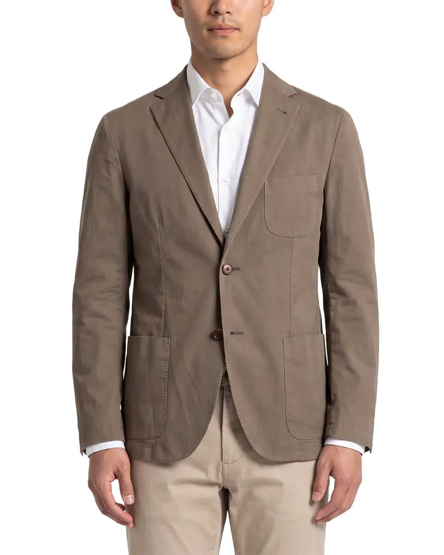 Corneliani CC Collection Unlined Silk-Blend Blazer