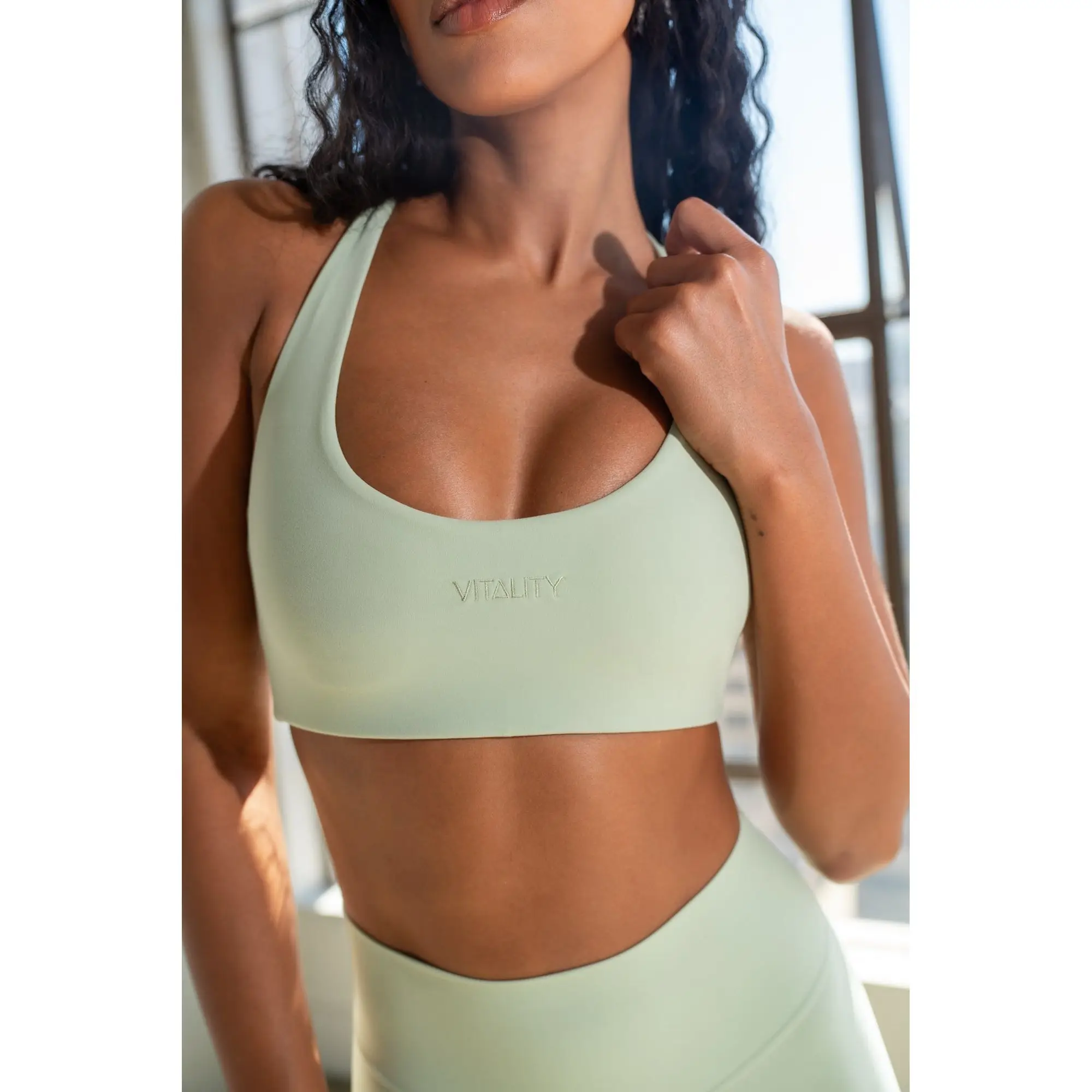 Vitality Cloud II Lace Up Bra
