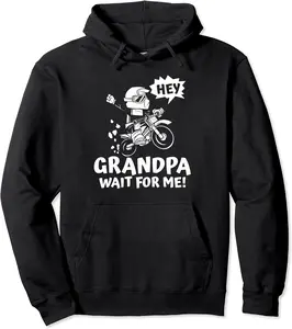 Mx Motocross Biker - Bike Supermoto Dirt Biking Grandpa Pullover Hoodie - Michaelapa Shop 29B0C67HHHS8