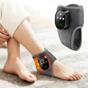 Ankle Heating Massager , 4-Mode Vibration & Constant Temperature Heat, Foot Warmr Wrap Device for Foot Ankle Relax