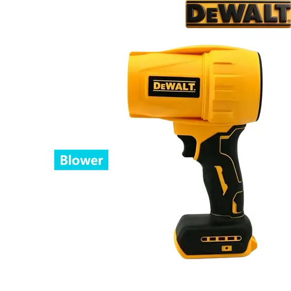 DEWALT 21V Cordless Leaf Blower, 700W Max, 24000 RPM, 1000g Max Thrust, Portable Handheld Electric Blower for Sawdust, Leaves & Dust Cleaning