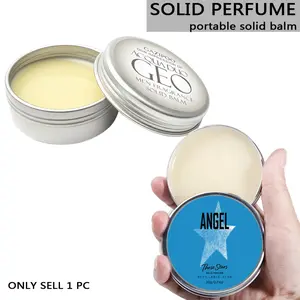 Unisex Solid Perfume Balm, Floral Fruit Scent, Long-Lasting Fresh Angel Body Balm, 20g, Ideal for Dates & Daily Use, Perfect Gift Choice
