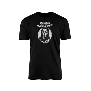 Horror Movie Addict Scream Ghostface V1 - Unisex T-Shirt