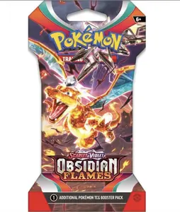 Obsidian Flames - Sleeved Pokemon Booster Pack